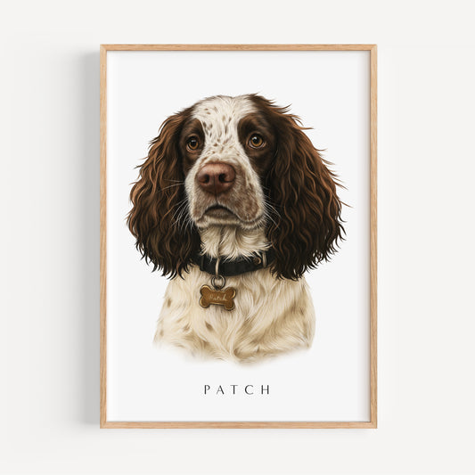 Single Pet Portrait Print