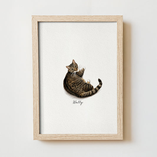 Mini Pet Portrait print